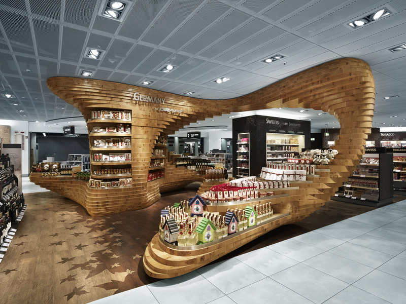 Frankfurt Airport Duty Free FRA Duty Free Interior Oliver Heinemann Architectural